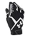 Easton Youth HS3 Batting Gloves, Black, Medium