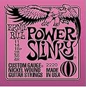 Ernie Ball Power Slinky Electric Guitar Strings: Nickelwound 11's (.011 - .048)