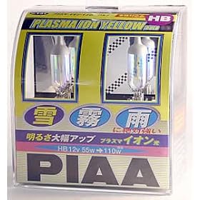 PIAA Plasma Ion Yellow (HB 9005/9006) Halogen Light Bulbs