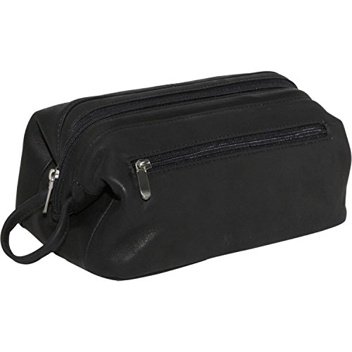Royce Leather Colombian Vaquetta Cowhide Toiletry Bag