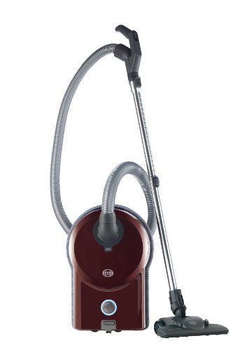 Sebo airbelt D4 Pet Bodenstaubsauger inklusive Sebo Kombi und TTC / 2100 Watt / S-Klasse-Filtration / lavarot-grauschwarz
