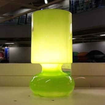 Ikea Lykta Unique Table Lamp, Mouth Blown Glass, Green ...