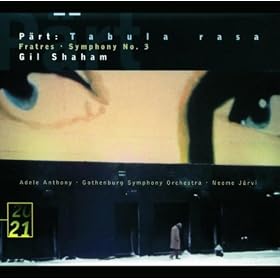 Pärt: Tabula rasa; Fratres; Symphony No.3