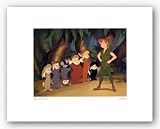 Peter Pan and the Lost Boys by Walt Disney 6.5"x9" Art Print Poster Disney