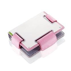Choiix Ergonomic Metal Sleeve Notebook Carrying Case 7"/8.9" (Pink)