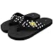 Southern Miss Golden Eagles Black Polka Dot Flip Flop