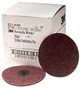 3M Automotive Products 3M 7483 Scotch-Brite Roloc Surface Conditioning Discs- 4"Maroon 10-Pack