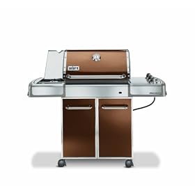 Weber 3752001 Genesis E-320 Propane Grill, Copper