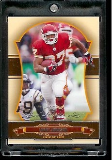 2007 Donruss Classic #49 Larry Johnson Kansas City Chiefs Football Card - Mint Condition - Shipped In Protective Display Case !