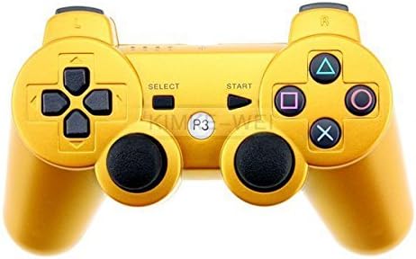 Wireless Bluetooth Gamepad Controller Remote Control for PS3 PlayStation 3 New Color:Gold