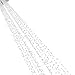 hansgrohe Clubmaster 4-inch Easy Clean Easy Install Showerhead Modern 3-Spray Full, Pulsating Massage, Soft spray with QuickClean in Polished Nickel, 28496831
