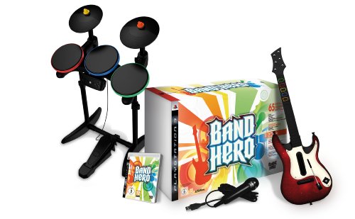 Band Hero inkl. Gitarre, Schlagzeug & Mikro
