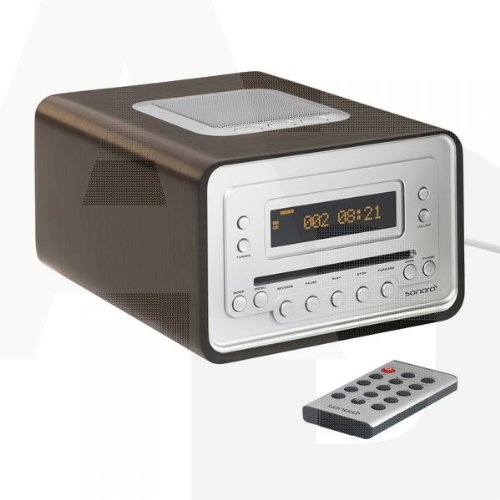 Cubo CD-Radio dunkle eiche/Holz