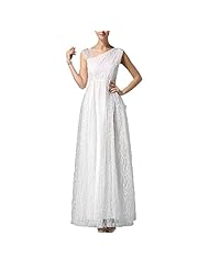 Ankle Length Organza/Polyester  Dress