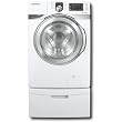 Samsung : WF419AAW 4.3 cu. ft. Front Load Washer - White Chrome
