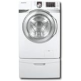 Samsung : WF419AAW 4.3 cu. ft. Front Load Washer - White Chrome