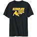 T-Shirt Mens Black " Azerbaijani Soccer Master " Countries