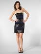 Bailey 44 Moon Scape Tube Dress in Black/Blue
