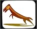 Mouse Pad with brown, running, eye, horse, rearing
