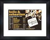 BELLE AND SEBASTIAN Civic Pride Tour 2006 - Custom Framed Original Ad