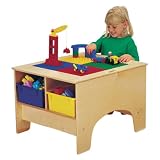 Jonti-Craft 5744JC KYDZ BUILDING TABLE - LEGO COMPATIBLE Without tubs