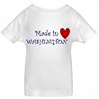 MADE IN WASHINGTON - WASHINGTON TODDLER - State-series - White Toddler T-shirt