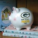 Green Bay Packers Born to be a Fan Piggy Bank