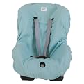 Dressy Dribbles Reversible Car Seat Cover - Blue (Toddler)