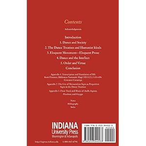 The Eloquent Body: Dance and Humanist Culture in Fifteenth-Century Italy