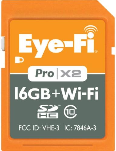 Eye-Fi - Pro X2 16Gb Wi-Fi Sdhc Class 10 Memory Card "Product Category: Memory- Sd- Full Size/Sdhc/016Gb"