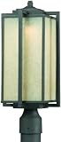 Triarch 79126-10 Troy LED Post Mount Light, Oil-Rubbed Bronze by Triarch International [並行輸入品]