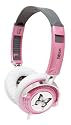iFrogz EP-NP-1220 EarPollution Nerve Pipe Headphones (Butterfly,Pink/Chrome)