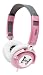 iFrogz EP-NP-1220 EarPollution Nerve Pipe Headphones (Butterfly,Pink/Chrome)