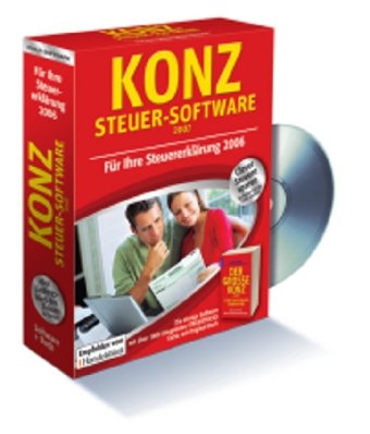 Konz Steuer-Software 2007. Für Ihre Steuererklärung 2006