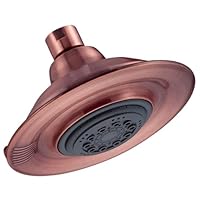 Danze D460007AC Six-Inch 450 Series Three-Function Showerhead, Antique Copper