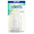 Dr. Brown's Natural Flow Level 2 Wide Neck Nipples - 3-pk.