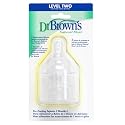 Dr. Brown's Natural Flow Level 2 Wide Neck Nipples - 3-pk.