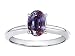 1.25 cts Genuine Lab Created Alexandrite Engagement Ring - 14kt White or Yellow Gold
