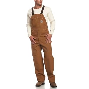 Carhartt Mens Unlined Duck Bib Overall