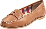 Hush Puppies Women's Root Slip-On Loafer,Brown,8 M US