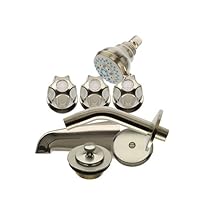 Danco 89436 Head-to-Toe Trim Kit for Price Pfister Verve Triple-Handle Tub and Shower Faucets