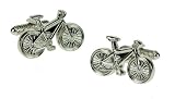 Mens Designer Fashion Cufflinks - Bicycle - For the Cyclist
