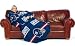 New York Giants NFL Adult Huddler 71" x 48" Fleece Snuggie Throw Blanket