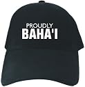CAPS BLACK EMBROIDERY " PROUDLY BAHA'I "