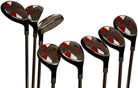 Big Tall Golf Hybrids All True Hybrid XL Majek +2" Longer Than Standard Length (Plus Two Inches Longer) Set All Complete Full Set Includes: XXL #3 4 5 6 7 8 9 PW Regular Flex R Right Handed New Extra