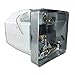 NEW SUBURBAN SW10DE RV 10 GALLON HOT WATER HEATER WITH NEW SUBURBAN 10 GALLON WHITE DOOR