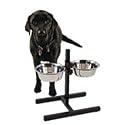 Cleo Adjustable Double Dog Diner, 1-Medium