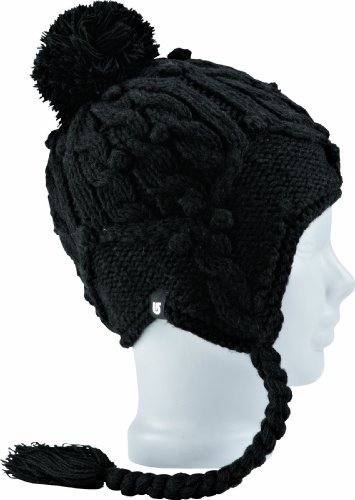 Burton Damen Beanie CHLOE EARFLAP, true black, Gr. one size, 257287
