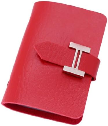 YOURONG Simple fashion business man card bag card bag promotional gift card bag burst (Red)