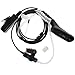 KENMAX Air Tube FBI Earpiece Headset with Remote PTT Mic for Motorola XPR6300 APX7000 XiRP8200 DP3400 DGP4150